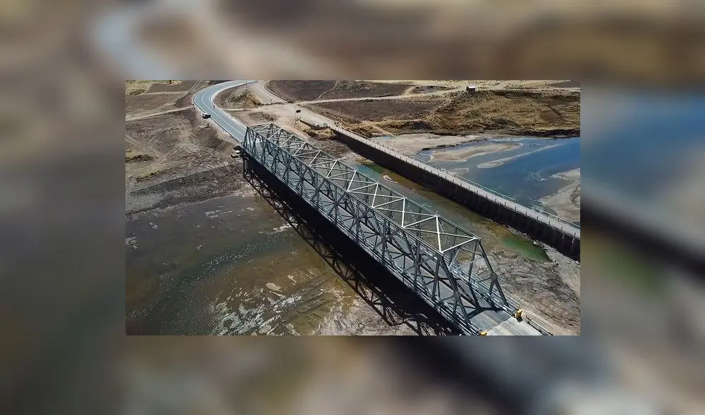 Estructura modular tiene más de 109 metros de largo. Foto: MTC Estructura modular tiene más de 109 metros de largo. Foto: MTC