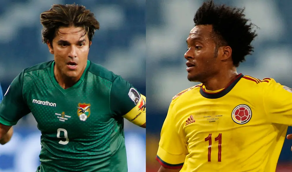 El partido Bolivia vs. Colombia se juega este jueves 2 de setiembre. Foto: composición/AFP El partido Bolivia vs. Colombia se juega este jueves 2 de setiembre. Foto: composición/AFP