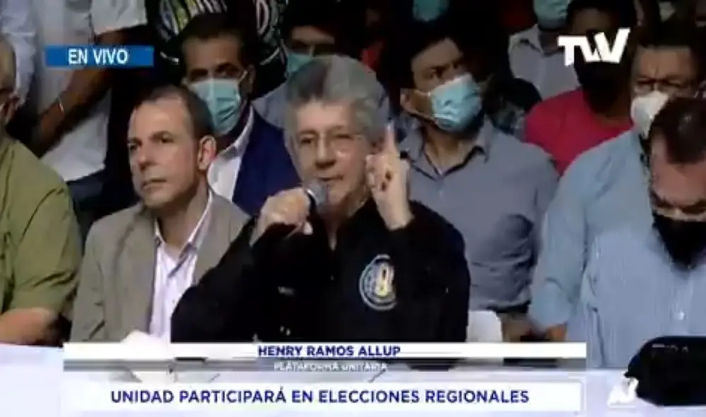 El secretario general del histórico partido Acción Democrática, Henry Ramos Allup, ofreció más detalles sobre esta decisión. Foto: @TVVnoticias/Twitter El secretario general del histórico partido Acción Democrática, Henry Ramos Allup, ofreció más detalles sobre esta decisión. Foto: @TVVnoticias/Twitter
