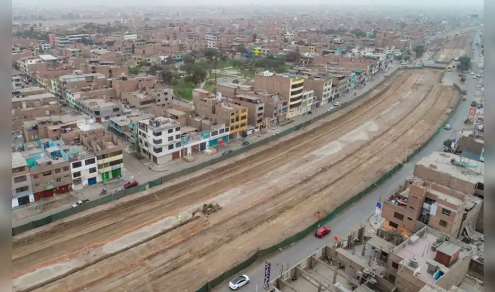 La ampliación del tramo norte del Metropolitano, que beneficiará a los vecinos de Independencia, Comas y Carabayllo. Foto: MML