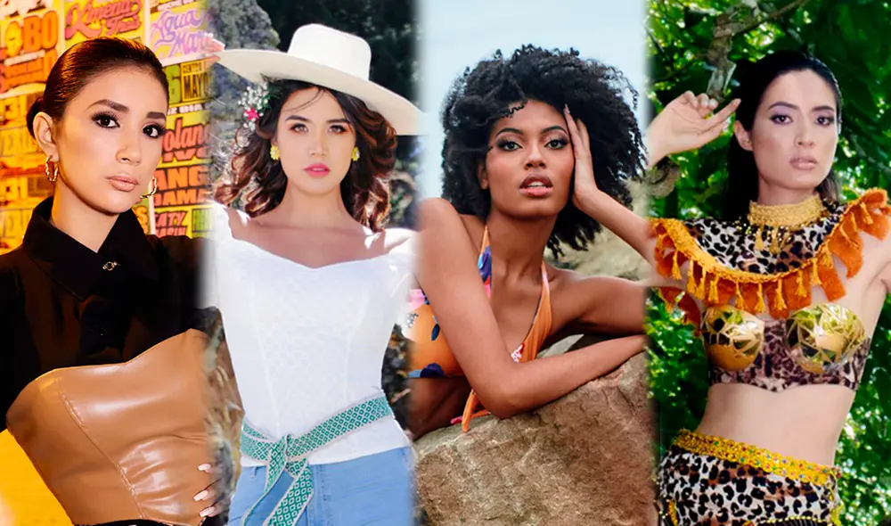 Esta es la lista completa de las candidatas del Miss Perú 2021. Foto: composición/difusión Esta es la lista completa de las candidatas del Miss Perú 2021. Foto: composición/difusión