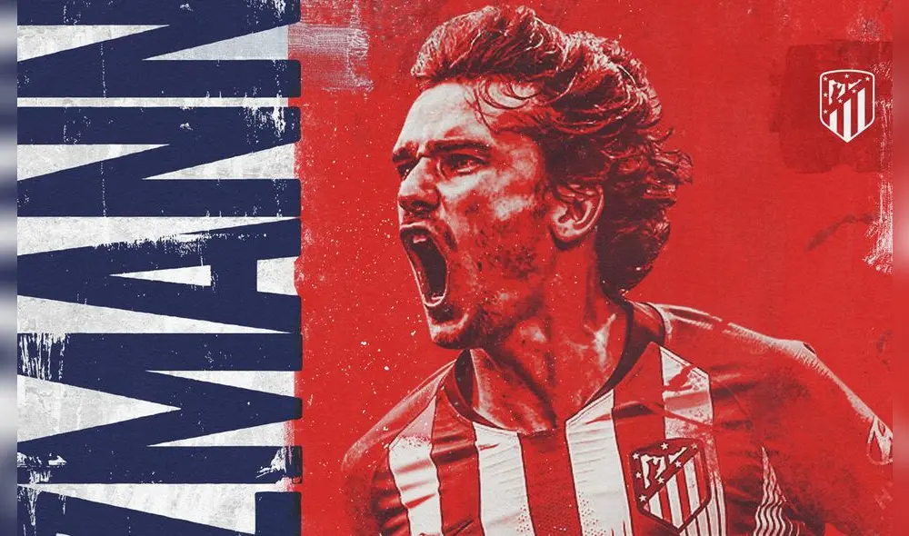 El francés llegó al Barcelona por 120 millones en el 2019 y marcó 32 goles. Foto: twitter Atlético Madrid