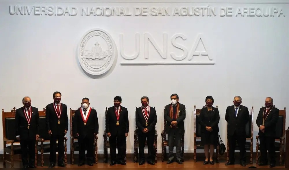 Ceremonia se realizó en el Aula Magna Simón Bolívar. Foto: UNSA