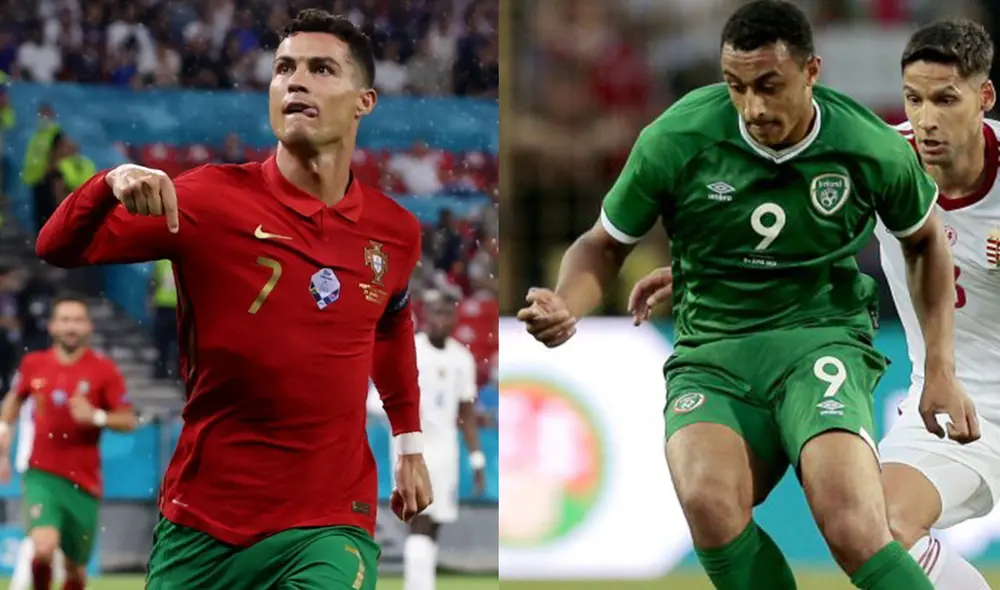 Portugal enfrentará a Irlanda por la fecha 4 del grupo A de las eliminatorias europeas. Foto: Composición LR