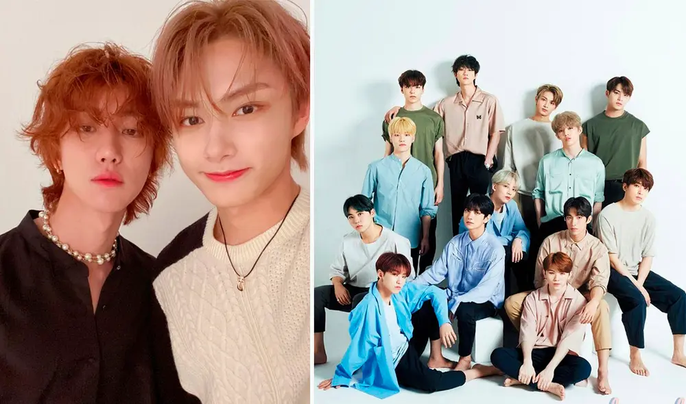Cambios en la alineación de SEVENTEEN son temporales, precisó Pledis. Foto: composición/Weibo/Pledis