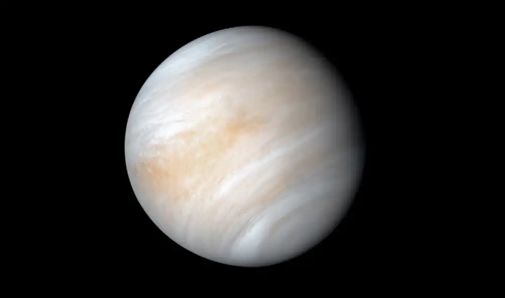 Captura de Venus hecha por la sonda espacial Mariner 10 en 1974. Foto: NASA / JPL-Caltech Captura de Venus hecha por la sonda espacial Mariner 10 en 1974. Foto: NASA / JPL-Caltech