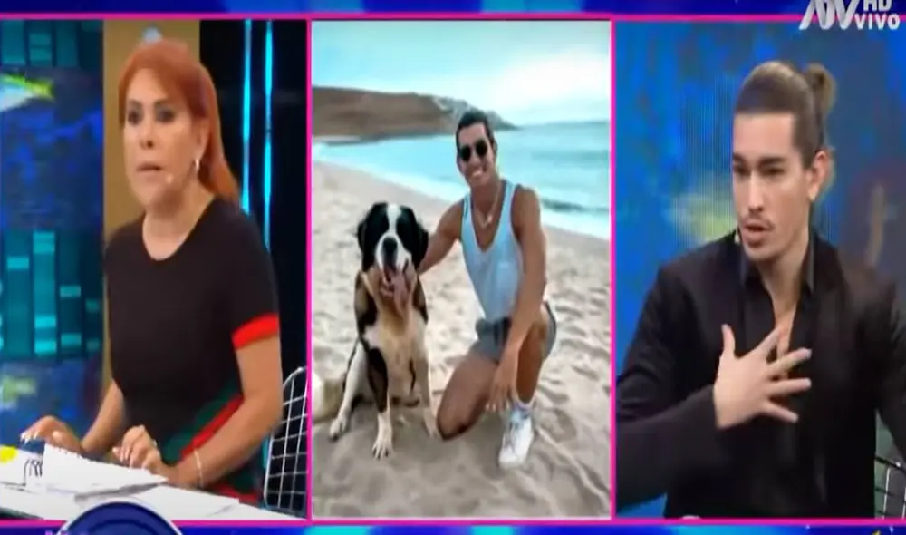 Giuseppe Benigni fue duramente criticado por supuestamente mantener en mal estado a su perro. Foto: captura ATV Giuseppe Benigni fue duramente criticado por supuestamente mantener en mal estado a su perro. Foto: captura ATV