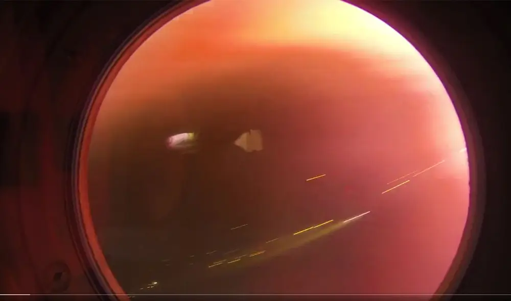 El astronauta Jack Fischer regresó a la Tierra en setiembre de 2017. Foto: captura de Twitter