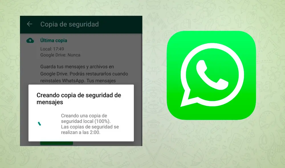 Este truco dependerá de qué tan seguido haces tus copias de seguridad en WhatsApp. Foto: La República