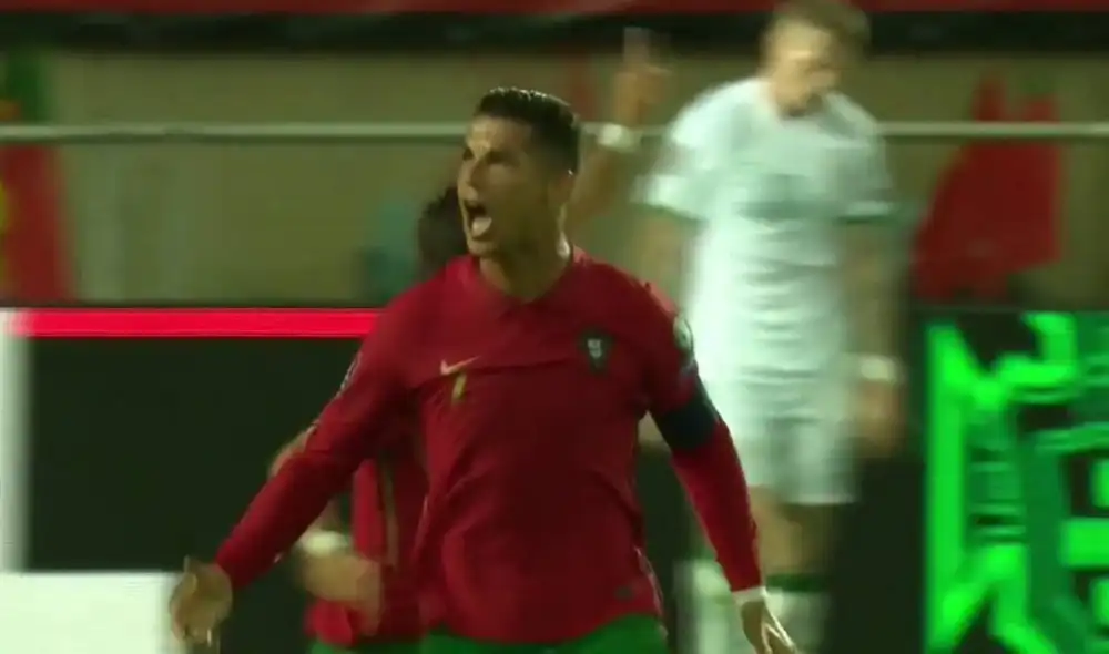 El héroe de Portugal. Cristiano Ronaldo anotó el empate y se convirtió en el máximo goleador de selecciones. Foto: captura video ESPN El héroe de Portugal. Cristiano Ronaldo anotó el empate y se convirtió en el máximo goleador de selecciones. Foto: captura video ESPN