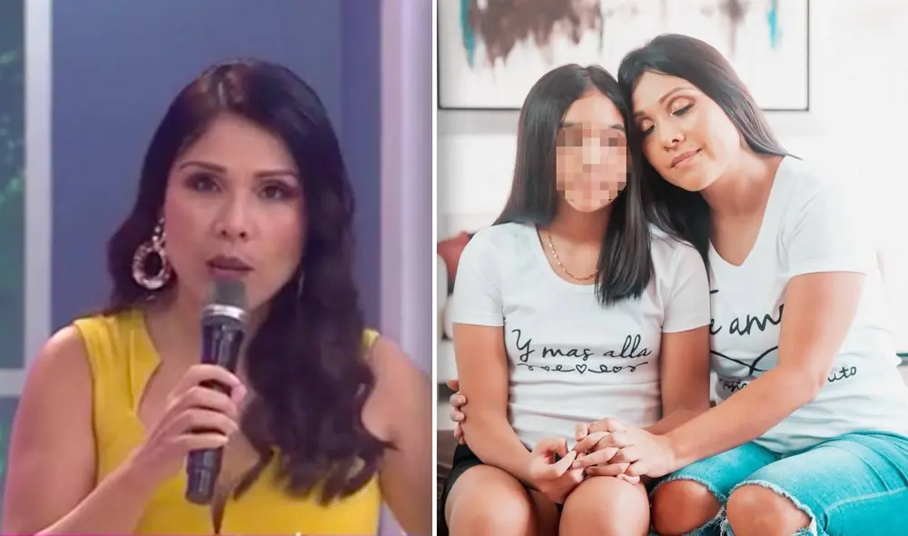 Tula Rodríguez recibió el apoyo y los buenos deseos de sus compañeros de conducción. Foto: composición América TV/Instagram