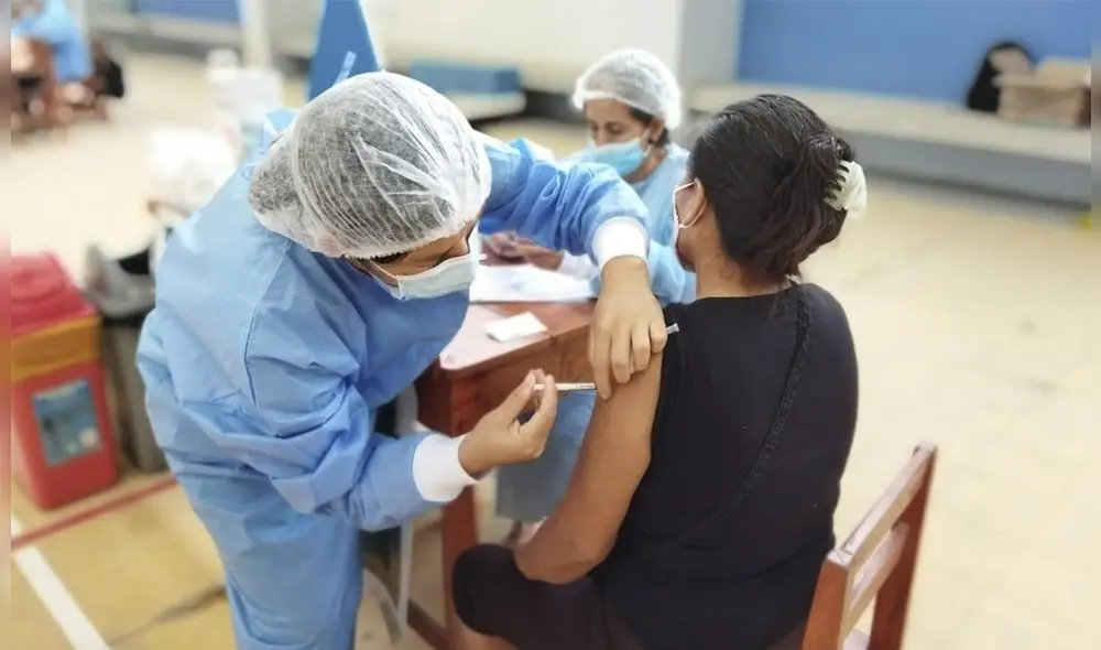 Continúa proceso de vacunación en la región San Martín. Foto: cortesía Continúa proceso de vacunación en la región San Martín. Foto: cortesía