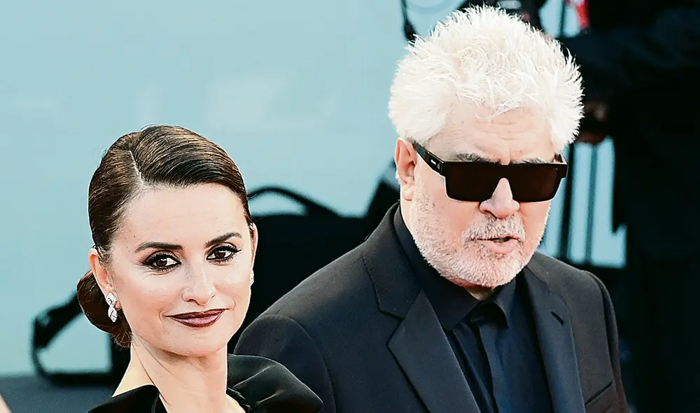 Emblemático dúo. Penélope Cruz y Pedro Almodóvar. Foto: difusión Emblemático dúo. Penélope Cruz y Pedro Almodóvar. Foto: difusión