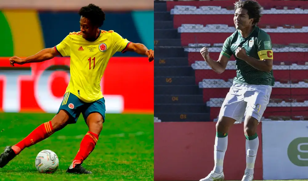 El partido Colombia vs. Bolivia se jugará en el Hernando Siles de La Paz. Foto: composición EFE/AFP