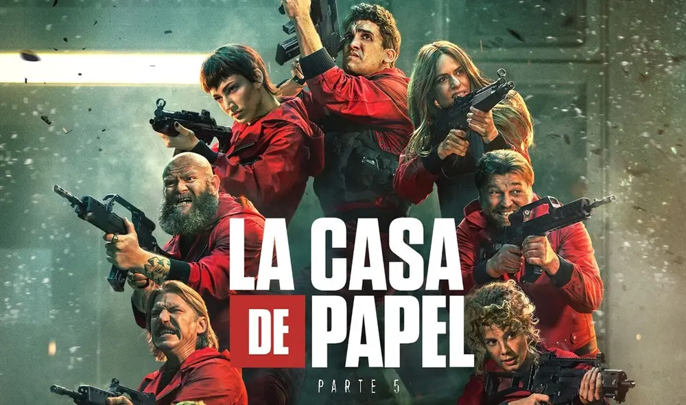 La casa de papel 5 se dividirá en dos partes. Foto: Netflix
