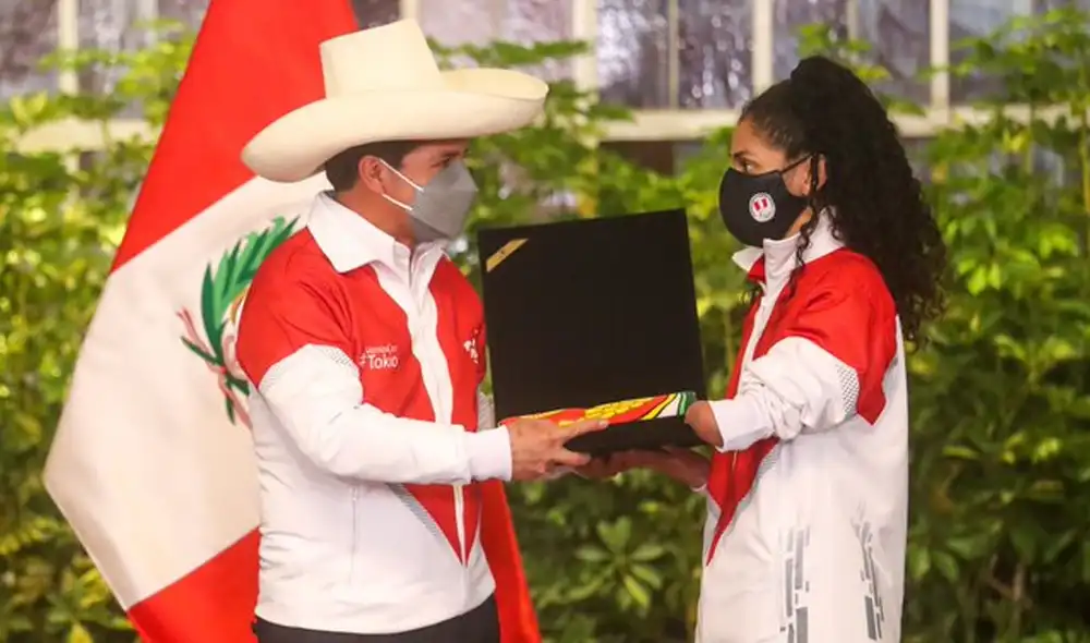 Angélica Espinoza ganó la primera medalla de oro para Perú en los Juegos Paralímpicos Tokio 2020. Foto: Twitter Angélica Espinoza ganó la primera medalla de oro para Perú en los Juegos Paralímpicos Tokio 2020. Foto: Twitter