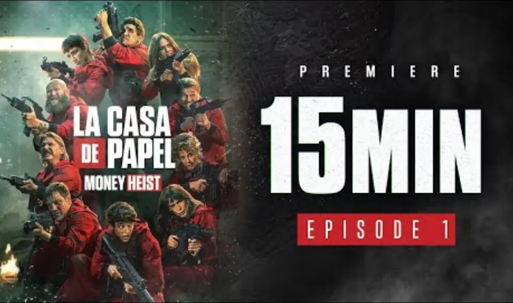 ¿ No puedes más con la espera? Mira aquí el inicio de la parte 5 de La casa de papel. Foto: Netflix