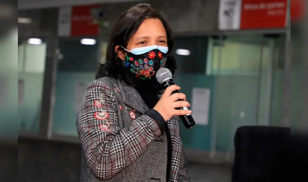 Anahí Durand juró al cargo de ministra de la Mujer el 29 de julio. Foto: MIMP