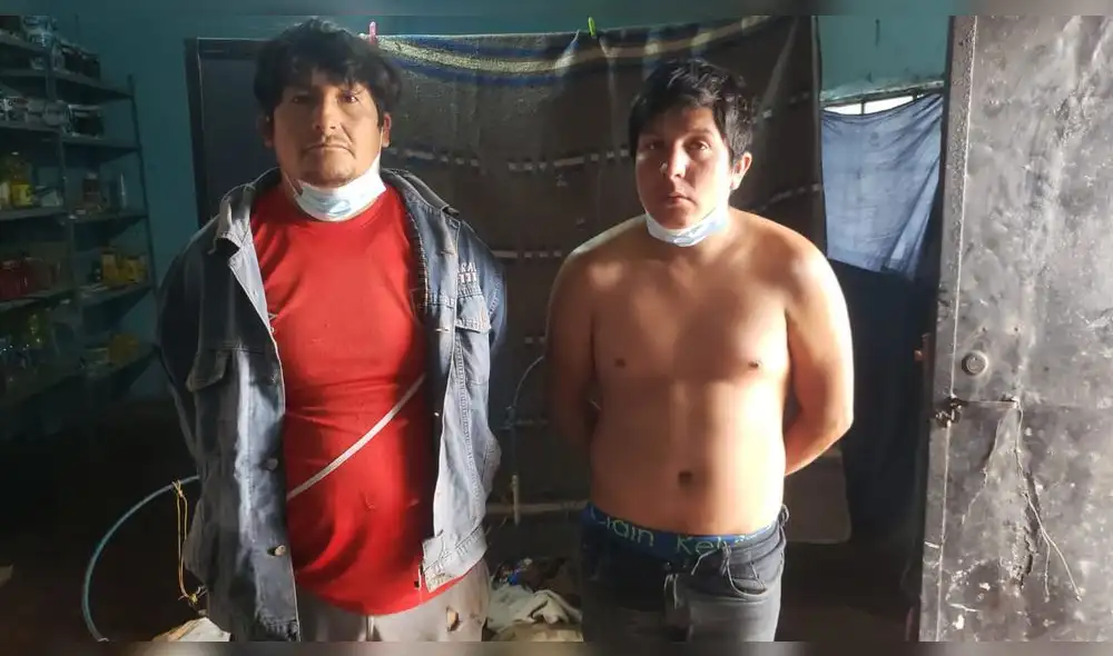 Sujetos fueron llevados a la comisaría acusados de receptación. Foto: PNP