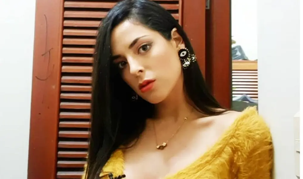 Andrea Luna ofuscada por críticas contra su persona en redes sociales. Foto: Andrea Luna/ Instagram