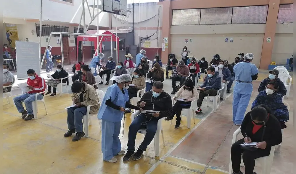 Este fin de semana continúa proceso de vacunación en Cajamarca. Foto: Diresa Este fin de semana continúa proceso de vacunación en Cajamarca. Foto: Diresa