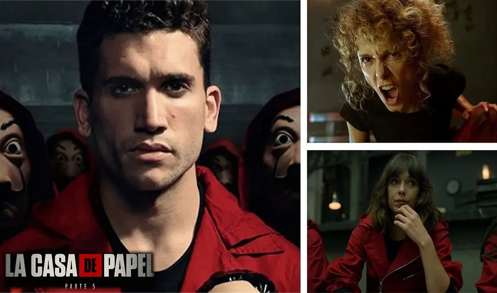 El primer volumen de La casa de papel 5 llegará a Netflix el 3 de setiembre. Foto: composición/Netflix