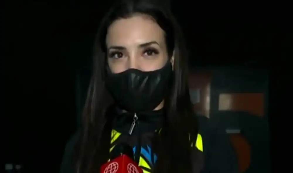 La modelo siente que su esfuerzo ha dado frutos. Foto: captura América TV La modelo siente que su esfuerzo ha dado frutos. Foto: captura América TV