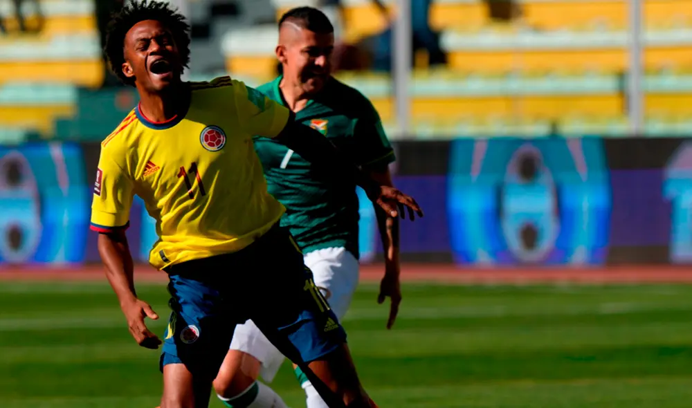 Bolivia y Colombia igualan sin goles. Foto: EFE Bolivia y Colombia igualan sin goles. Foto: EFE