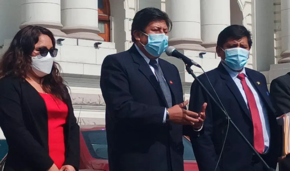 Waldemar Cerrón juró como congresista el último 27 de julio. Foto: Jessica Merino/URPI-LR