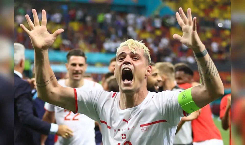 El jugador suizo causó polémica al rechazar la vacuna contra la COVID-19. Foto: AFP
