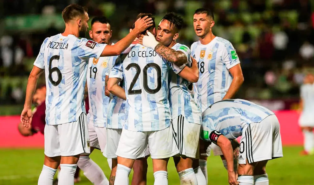 Argentina venció a Venezuela en Caracas por la fecha 9 de las eliminatorias sudamericanas. Foto: Selección Argentina