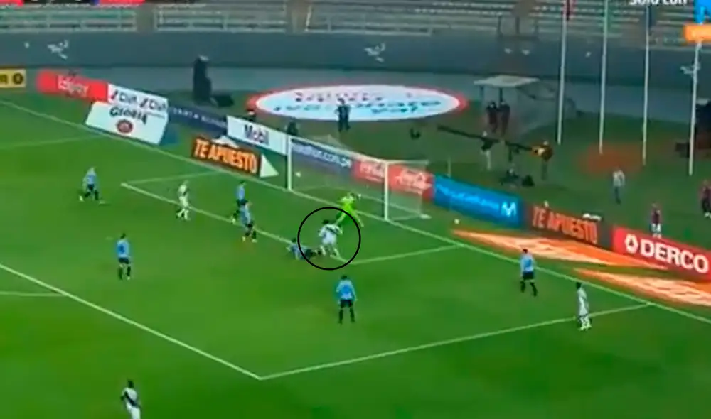 André Carrillo se perdió el 2-1 de Perú ante Uruguay por las Eiminatorias Qatar 2022. Foto: captura de Movistar Deportes André Carrillo se perdió el 2-1 de Perú ante Uruguay por las Eiminatorias Qatar 2022. Foto: captura de Movistar Deportes