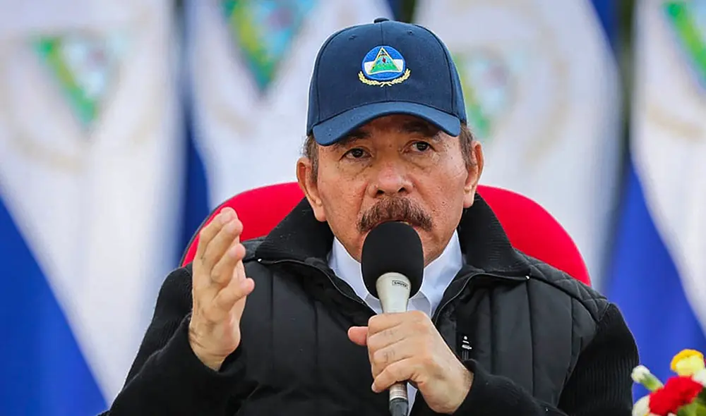 Daniel Ortega insistió en que EE. UU. debe dejar de "invadir" a los pueblos. Foto: AFP Daniel Ortega insistió en que EE. UU. debe dejar de "invadir" a los pueblos. Foto: AFP