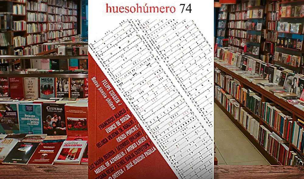 Publicación. Portada de la última edición de Hueso húmero, revista de artes y letras. Foto: difusión Publicación. Portada de la última edición de Hueso húmero, revista de artes y letras. Foto: difusión