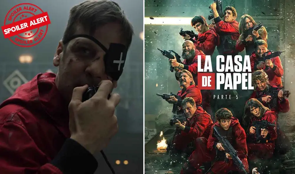 Rodrigo de La Serna da vida a Palermo, el único latino de la banda. Foto: composición/Netflix