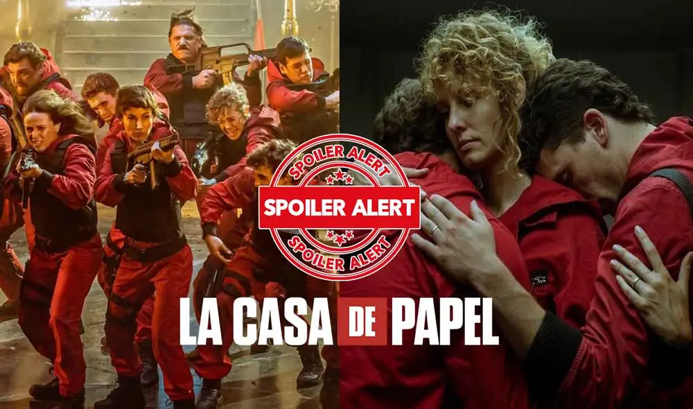 La casa de papel, temporada 5 cerró su primer parte con un final que nadie quiso ver. Foto: composición/Netflix