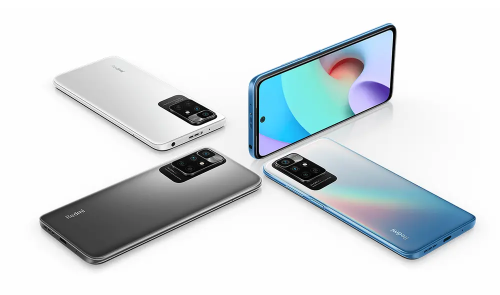 El celular está disponible en color negro, blanco y azul. Foto: Xiaomi