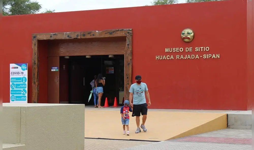El Museo de Sitio Huaca Rajada - Sipán es uno de los recintos culturales de Lambayeque que puedes visitar. Foto: cortesía