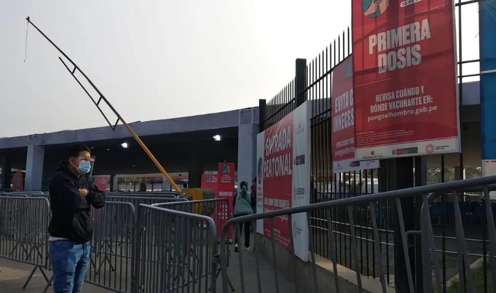 Así luce el vacunatorio de San Juan de Lurigancho. Foto: La República