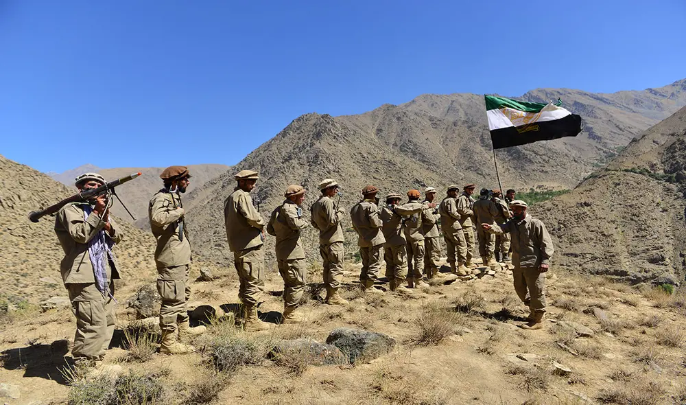 Panjshir es el último bastión contra los talibanes en Afganistán. Foto: AFP