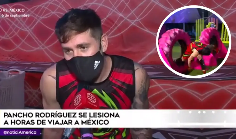 Pancho Rodríguez afirmó que no se trata de un desgarro muscular. Foto: captura de América TV