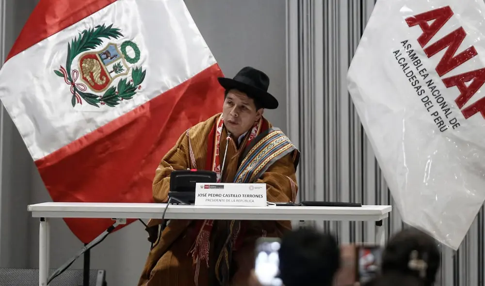 Pedro Castillo se reunió con la Asamblea Nacional de Alcaldesas del Perú (Anap). Foto: Antonio Melgarejo Pedro Castillo se reunió con la Asamblea Nacional de Alcaldesas del Perú (Anap). Foto: Antonio Melgarejo