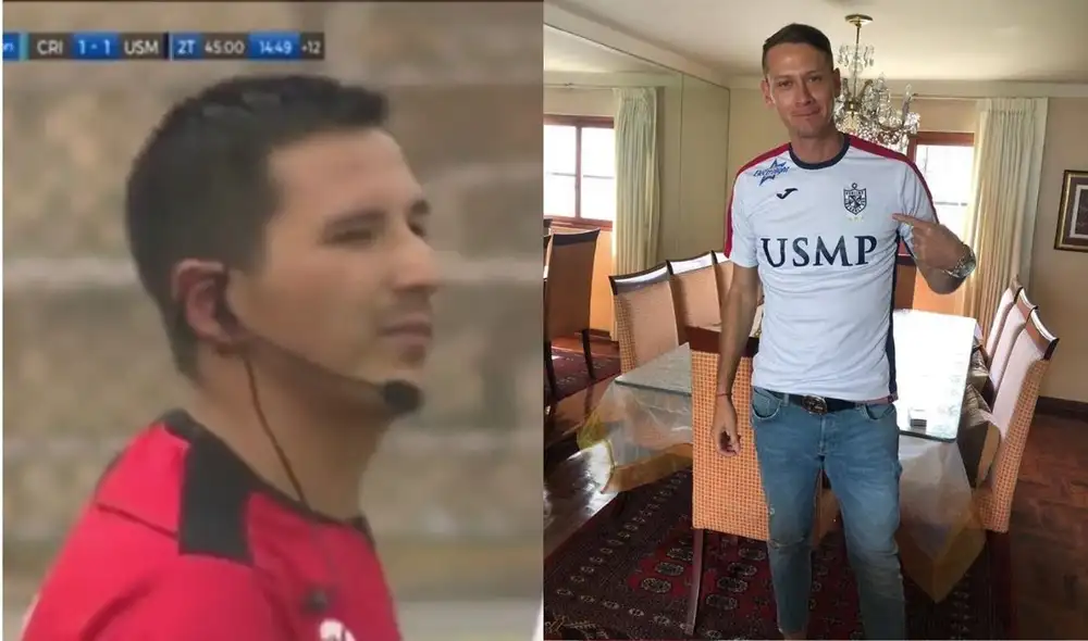 Diego Penny se fue expulsado tras un intercambio de palabras con el árbitro Kevin Ortega. Foto: Gol Perú