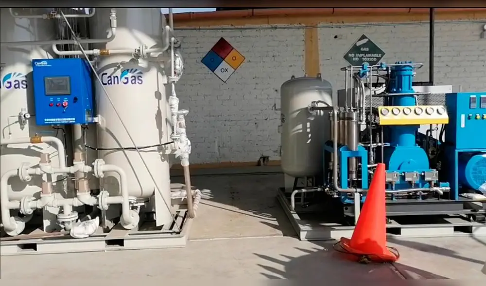 El Alto cuenta con planta de oxígeno para enfrentar tercera ola de la COVID-19. Foto: difusión