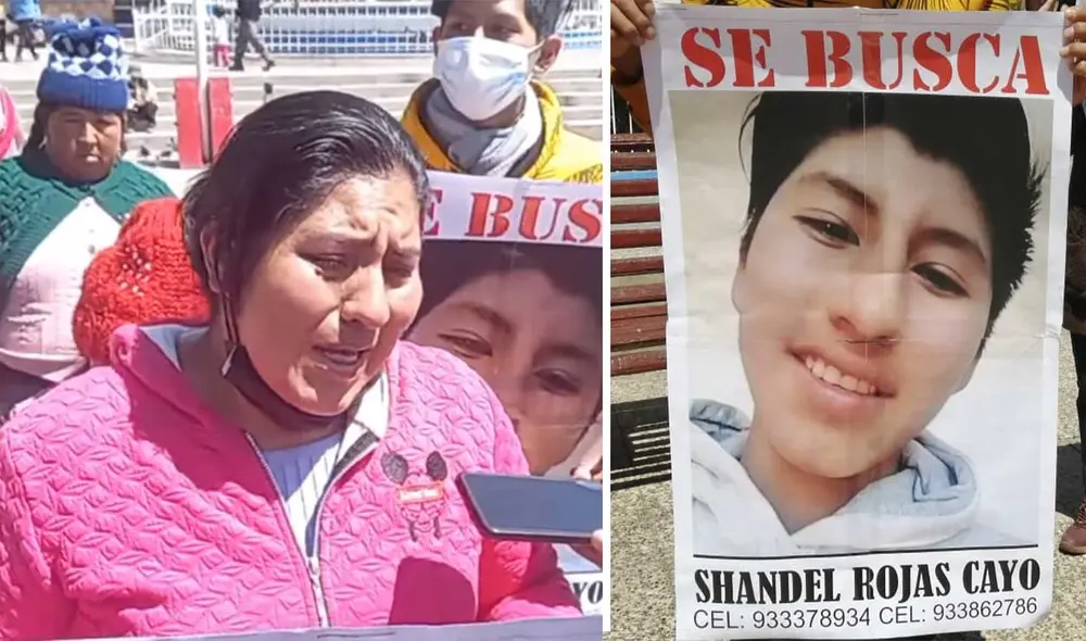 Madre pidió a quienes sepan algo del joven, comunicarse con ella. Foto: Composición/Cortesía Sin Fronteras y Puno Noticias.pe