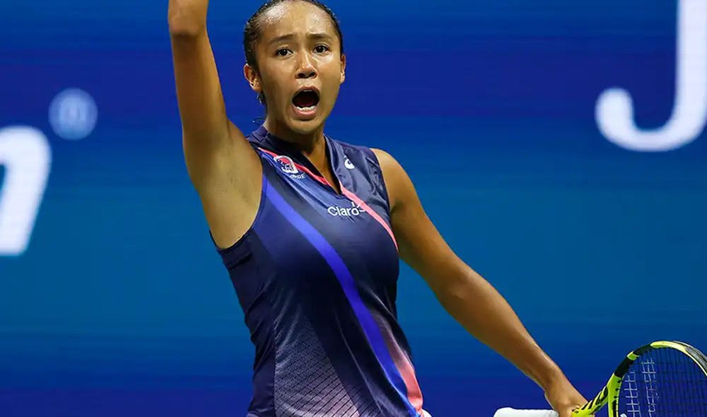 En el encuentro, Annie Fernandez tuvo un 80% de primer servicio y cometió dos dobles faltas. Foto: ESPN/Twitter