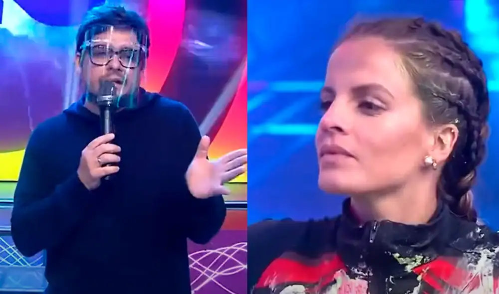 Gian Piero Díaz no estuvo de acuerdo con los reclamos de Alejandra Baigorria y resaltó que no puede tener la misma actitud contra los Guerreros México. Foto: captura América TV