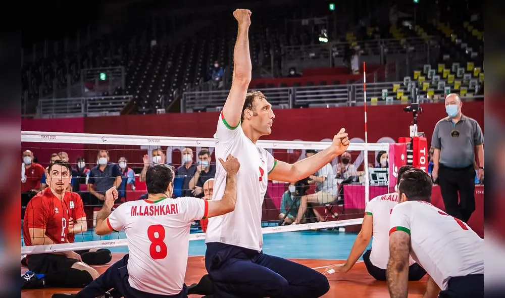 Con esta victoria, el voleibolista de 33 años sumó su segunda medalla de oro en unos Juegos Paralímpicos. Foto: Juego Paralímpicos