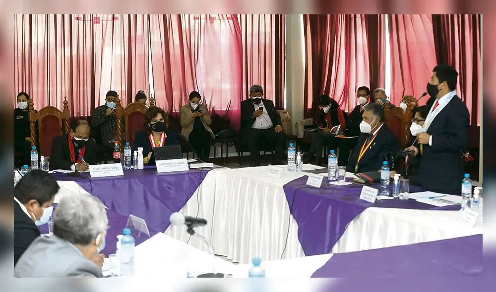 Voces. Participó la Policía, Fiscalía, entre otras instituciones.