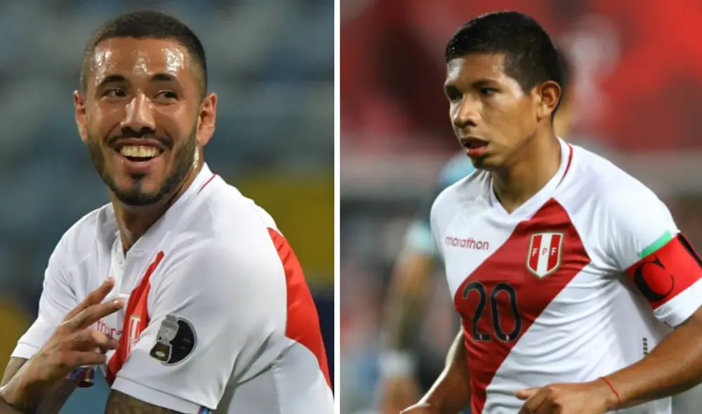 Sergio Peña ingresó a los 72 minutos ante Uruguay, en lugar de Edison Flores. Foto: EFE